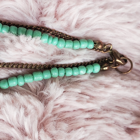 🍍Long Feather Necklace - Picture 4 of 6